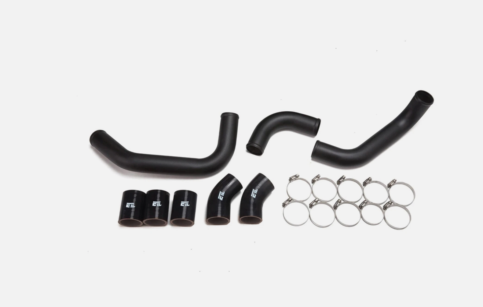 Intercooler Silicone Coupler Hose Clamp Kit for 2016-2021 Honda Civic 1.5T New