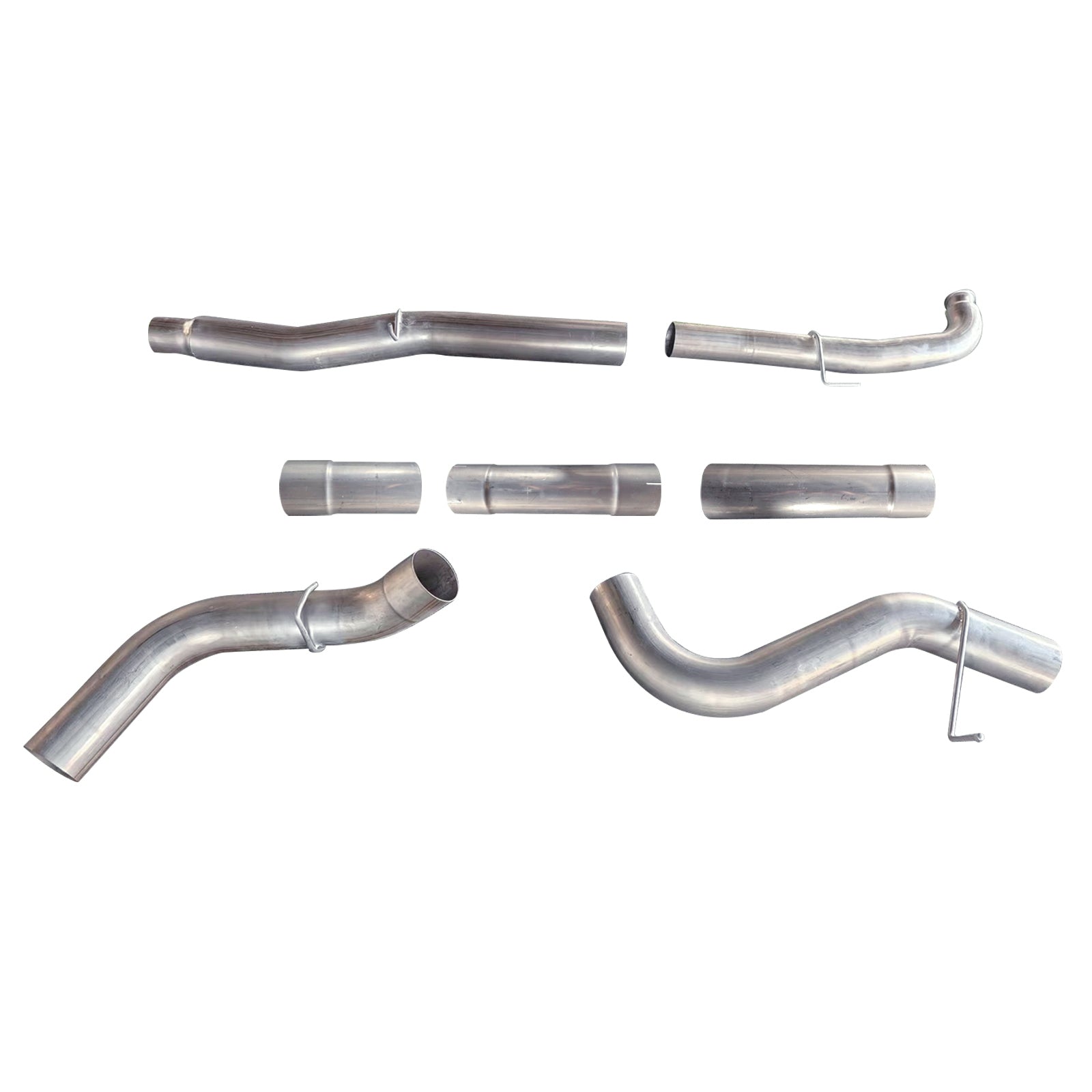 2011 - 2015 GM 6.6L Duramax 5” Down Pipe Back Exhaust, 409SS (332015S-WOM)