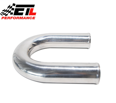 180° 3.5 Inch (89mm) Mandrel Bend - Aluminium Intake Intercooler Pipe - Australian Auto 180° 3.5 Inch (89mm) Mandrel Bend - Aluminium Intake Intercooler Pipe - Australian Auto