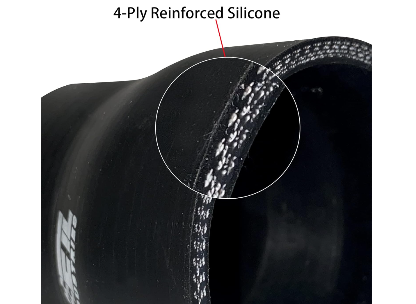 3" Length Silicone reducer hose