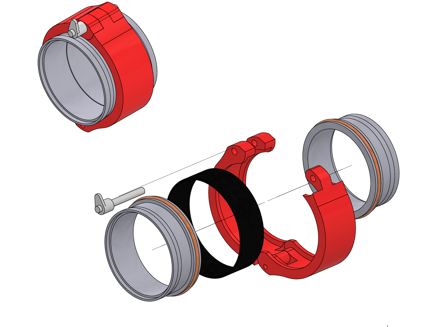 ETL Performance Aluminum Quick Release Clamp Assembly