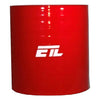 ETL Performance 231034 Silicone Hose 2.25 Inch Diameter 3 Inch Straight Red