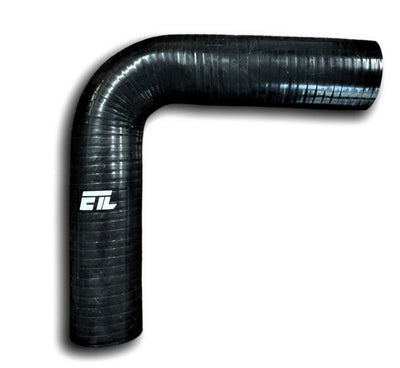 ETL Performance 235001 Silicone Elbow 1.50 Inch 90 Degree Black