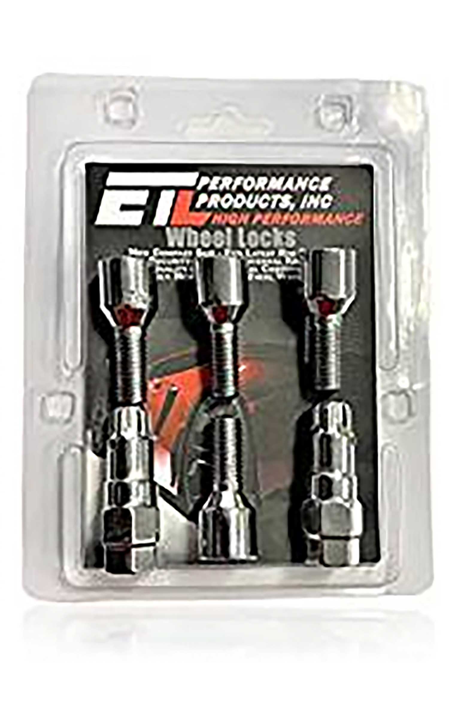 ETL Performance Chrome Bolt Style Wheel Lock (M12x1.50) Set of 4